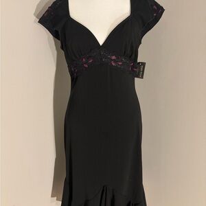 Elegant Black Bisou Bisou Dress